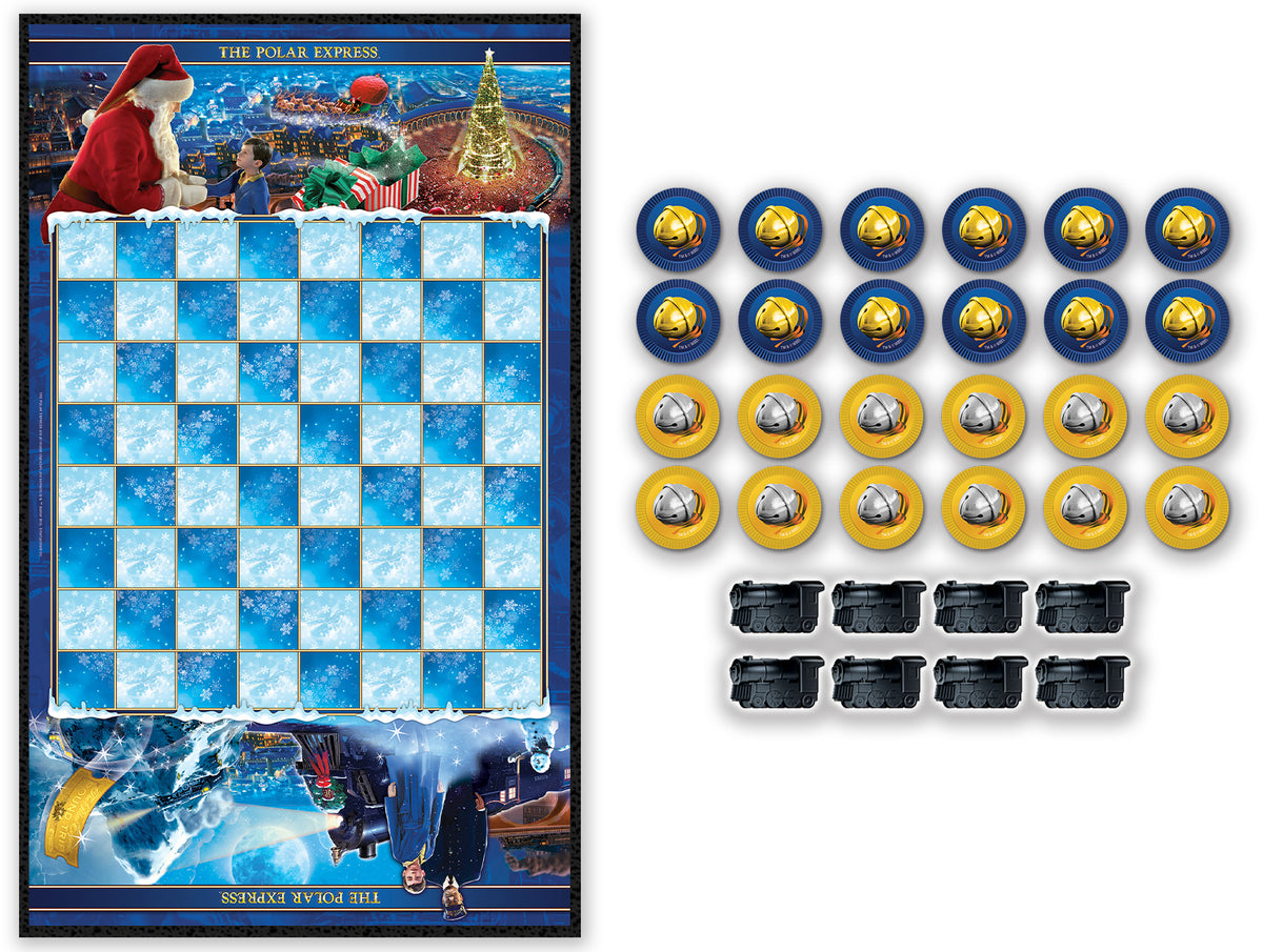 The Polar Express Checkers Board Game [TY-22-338] - $19.99 : Chessieshop,  The C&O Historical Society's Online Store