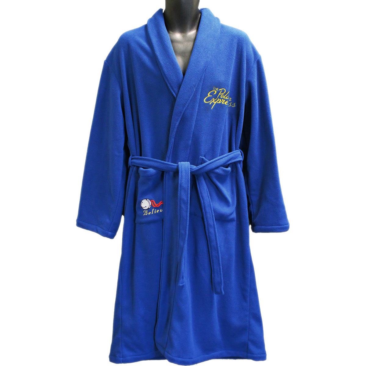 THE POLAR EXPRESS™ Blue Fleece Robe ADULT – Rail Retail