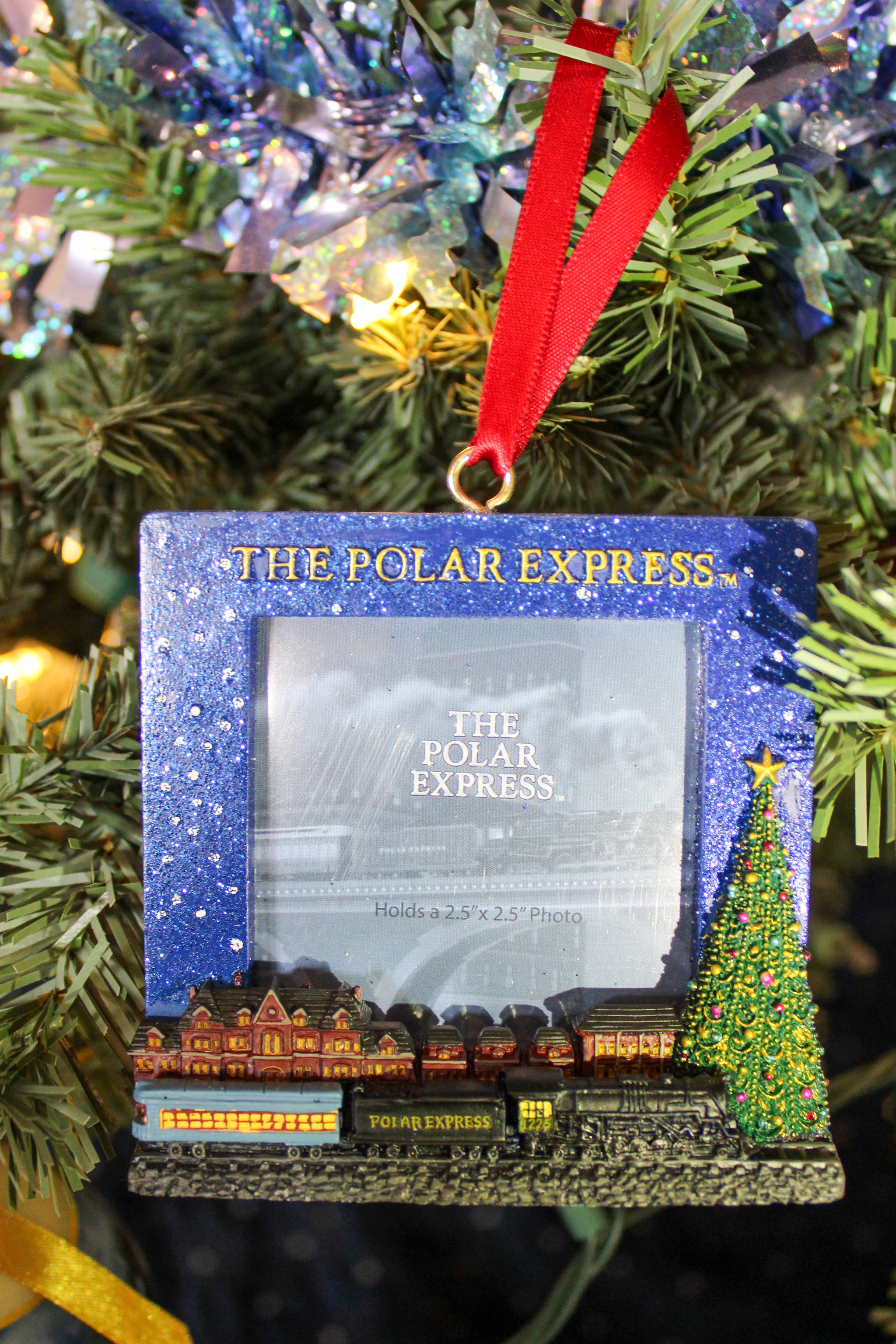 Targa In Metallo Vintage Polar Express – North Pole Depot 20x30 Cm – Decorazione Parete Natalizia