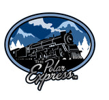 THE POLAR EXPRESS™  Adult Hoodie Logo Closeup