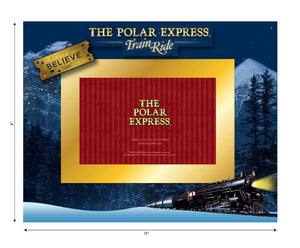 THE POLAR EXPRESS™ Frame MDF Glossy Train Frame