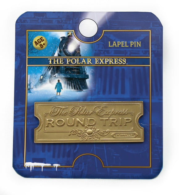THE POLAR EXPRESS™ Golden Ticket Lapel Pin