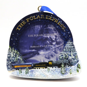 THE POLAR EXPRESS™ Frame Mountain Photo Ornament