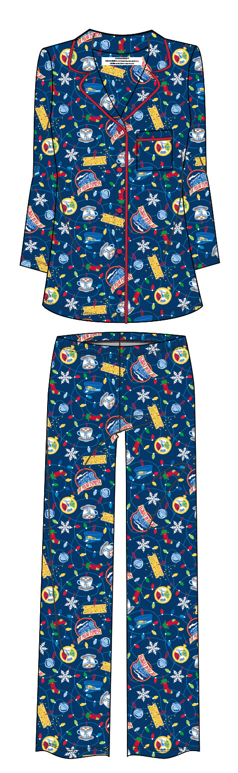 THE POLAR EXPRESS™ Coat Set Pajamas ADULT - 