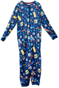 THE POLAR EXPRESS™ One Piece Pajamas ADULT - "All Aboard"