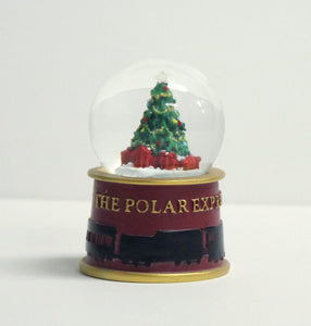 THE POLAR EXPRESS™ Snow Globe - 45mm Christmas Tree Lighted
